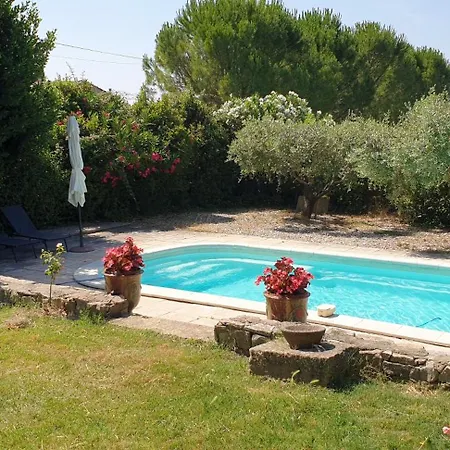Mas Provençal, Piscine Privée, Uzès Aubussargues